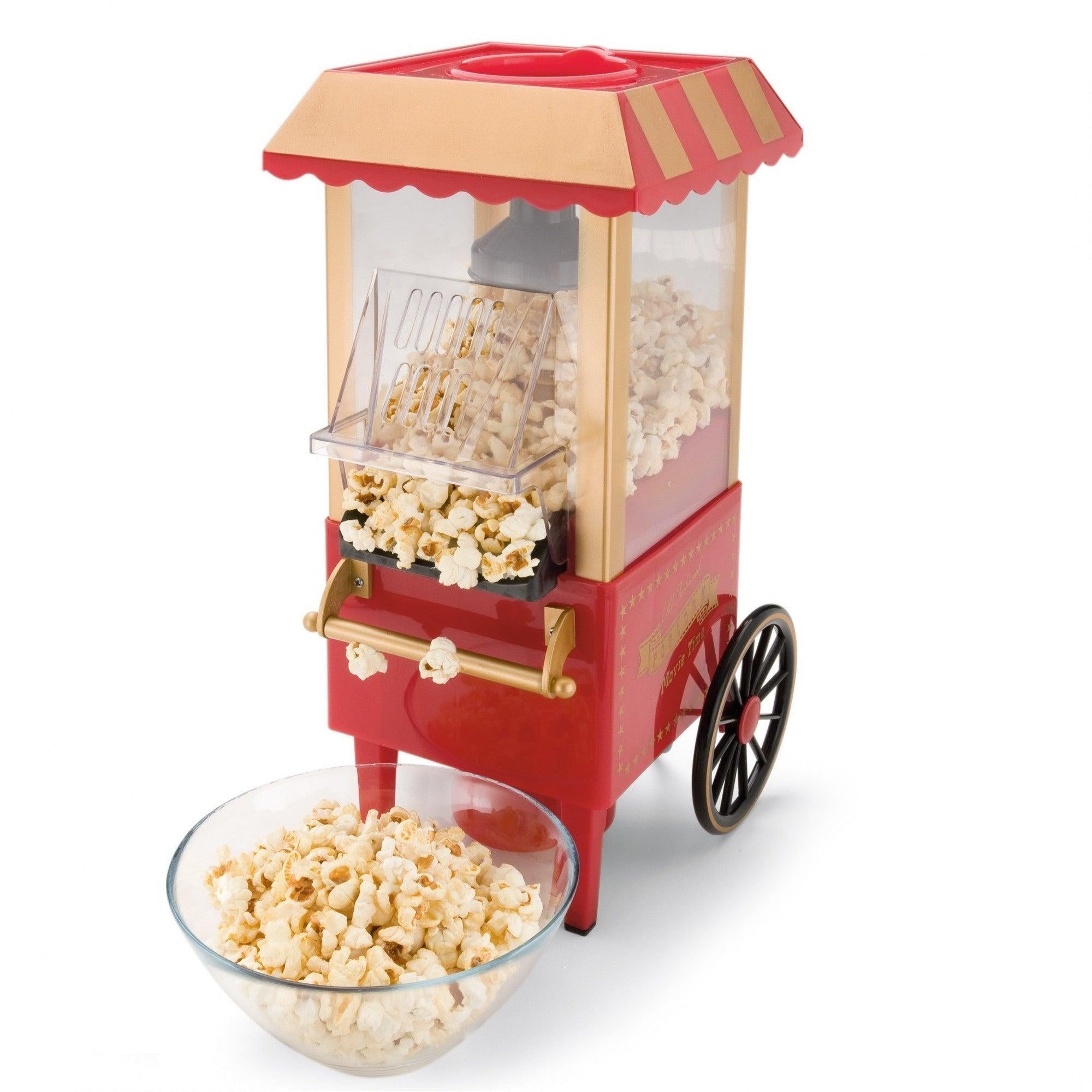Aparat Retro de Preparat Popcorn Fara Ulei 1200W Old Fashioned
