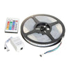 Bandă LED RGB Multicolor de 5m cu Telecomandă IR Inclusă
