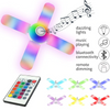 Bec LED RGB 50W E27 cu Telecomandă și Difuzor Bluetooth