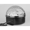 Glob Disco LED RGB cu Difuzor, MP3 Player, USB, SD, Telecommanda Inclusă