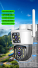 Camera Duala Jortan Wifi Rezolutie 6 Mp Full HD 4K Detectie Umana Sistem de Alarma Recunoastere Faciala