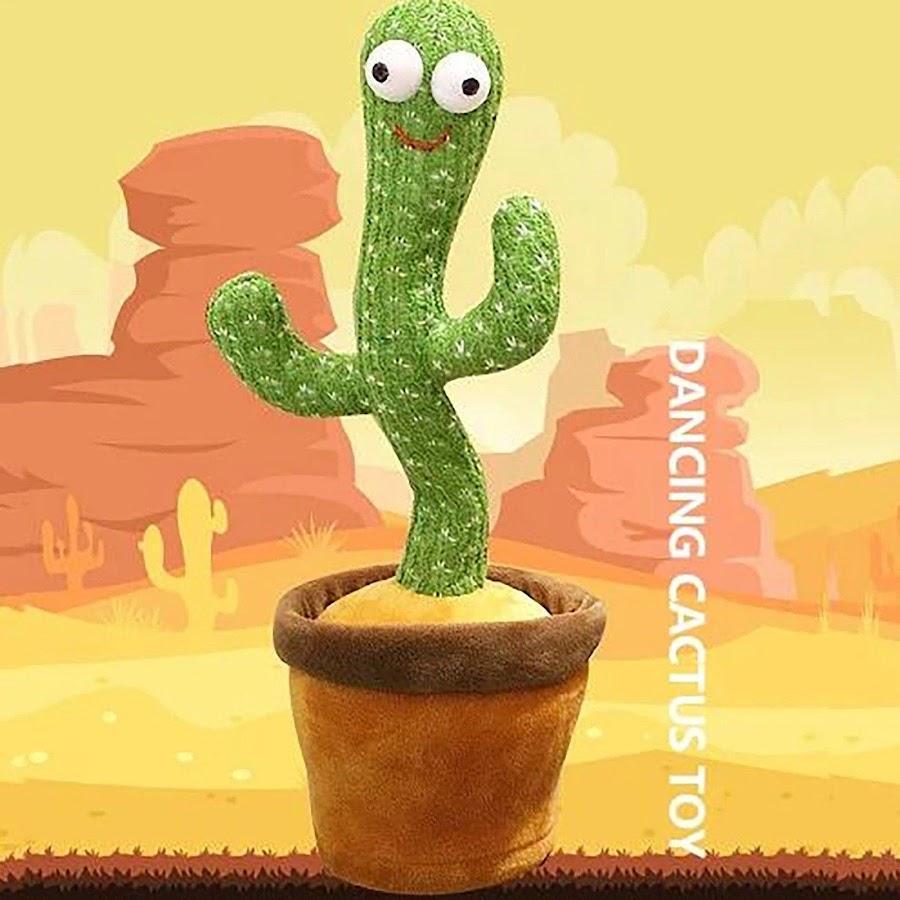 Jucărie din Plus - Cactus Interactiv care Dansesază