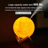 Lampa Luna DEKA Moon 3D cu Umidificator și Difuzor Aromaterapie 880 ml