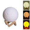 Lampa Luna DEKA Moon 3D cu Umidificator și Difuzor Aromaterapie 880 ml