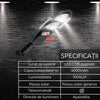 Lampa Solară 150W 24 Ore Autonomie 1000 Lumeni cu Senzor