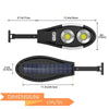 Lampa Solară 150W 24 Ore Autonomie 1000 Lumeni cu Senzor
