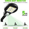 Lampa Solară 60W cu 48 LED COB, Senzor de Mișcare și Telecomandă