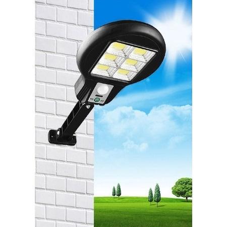 Lampa Solară 60W cu 48 LED COB, Senzor de Mișcare și Telecomandă