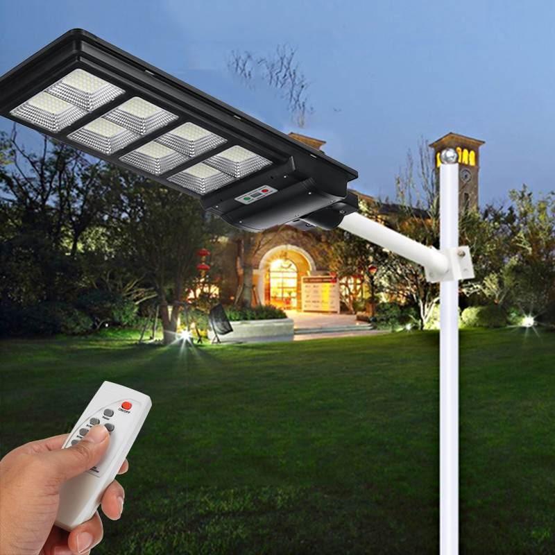 Lampa Solară Jortan 400W cu Proiector și Panou Fotovoltaic