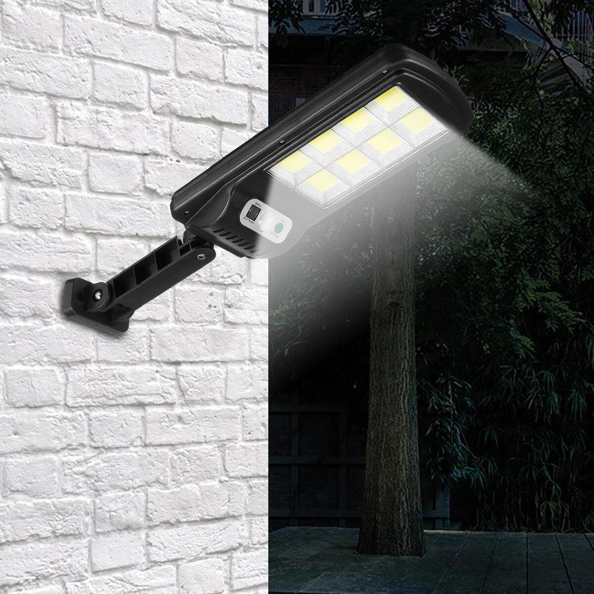 Lampa Solară LED COB cu 160 LED-uri și Senzor, Autonomie 12-14 ore, IP65
