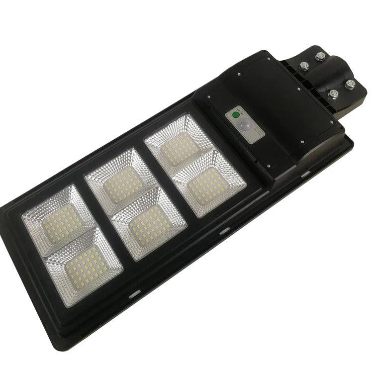 Lampa Solară Stradală 400W/200W Jortan cu 15 Ore Autonomie și Telecomandă