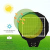 Lampa Stradală Solară 1000W cu 894 LED, Senzori și Telecomandă