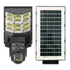 Lampa Stradală Solară V380 cu Cameră 4MP, Conectivitate 4G, PTZ Inteligent și Interfon Vocal Bidirecțional