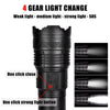 Lanteră LED Zoom Laser 100W GT60, 20000LM, 5000m Focalizare Telescopică