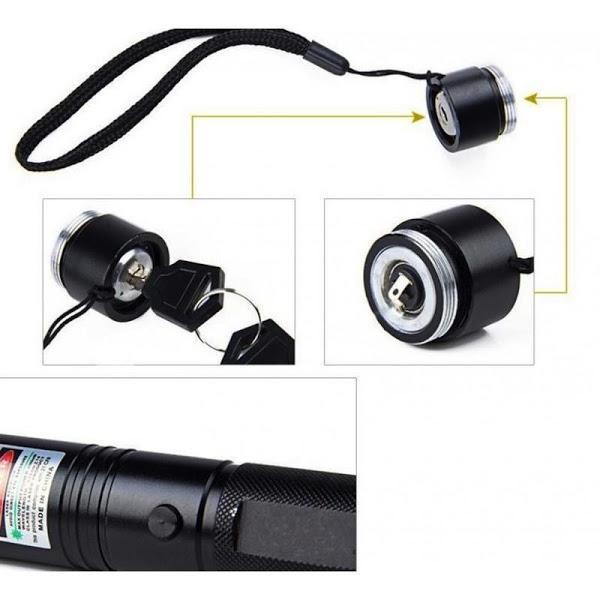 Laser Verde 3D Portabil cu Acumulator – Rază de 10 km