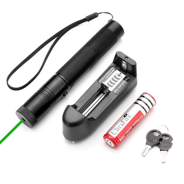 Laser Verde 3D Portabil cu Acumulator – Rază de 10 km