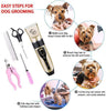 Mașină de Tuns Fără Fir pentru Animale, 1200 mAh, Accesorii Incluse, Motor Silentios