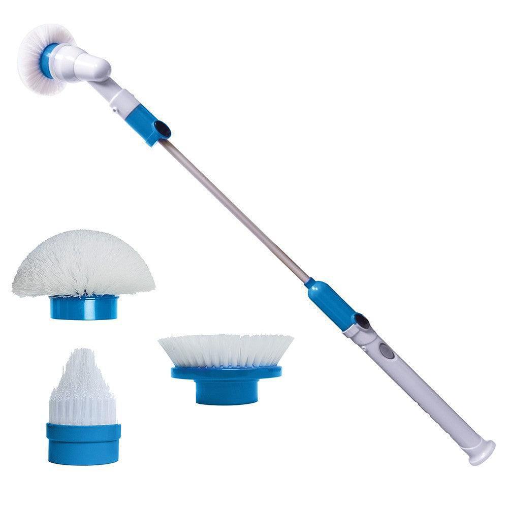 Mop Electric Rotativ Hurricane Spin Scrubber cu 3 Capete Interschimbabile pentru Diverse Suprafațe