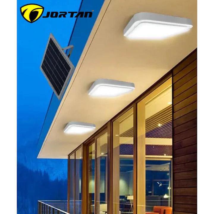 Plafonieră Solară LED Jortan 200W, Alb Rece/Cald, cu Telecomandă
