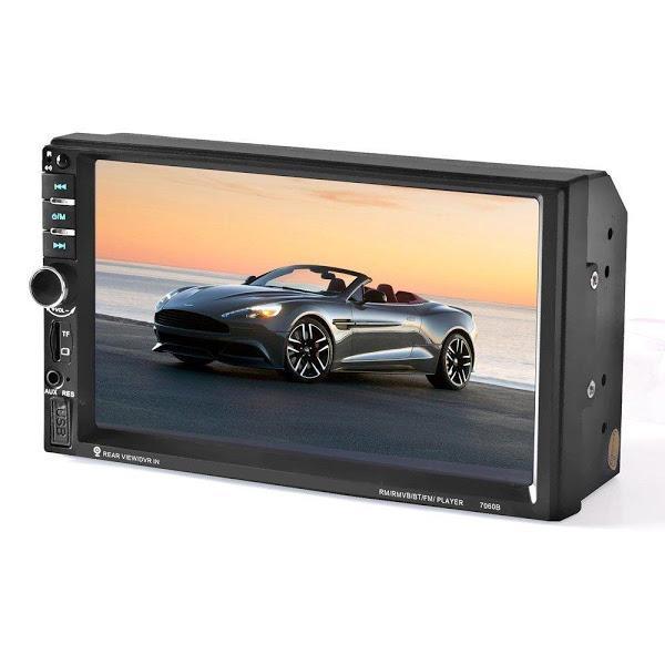 Player Multimedia Auto 7 Inch cu Touchscreen, Mirrorlink și Bluetooth