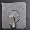 Set 10 Cărliche Autoadezive Reutilizabile, Ultra Rezistente 7,2 cm x 7,2 cm