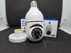 Set 2 Camere IP, WI-FI, HD, Smart-Bulb, tip bec cu Senzor de Miscare si Aplicatie Telefon