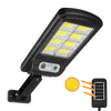 Set 2 Lămpi LED Solare 150W COB cu 160 LED-uri și Senzor de Mișcare, Autonomie 12-14 Ore, IP65