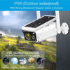 Smart Camera WIFI Exterior cu Încărcare Solară FULL HD 1080p + Suport Card 128GB