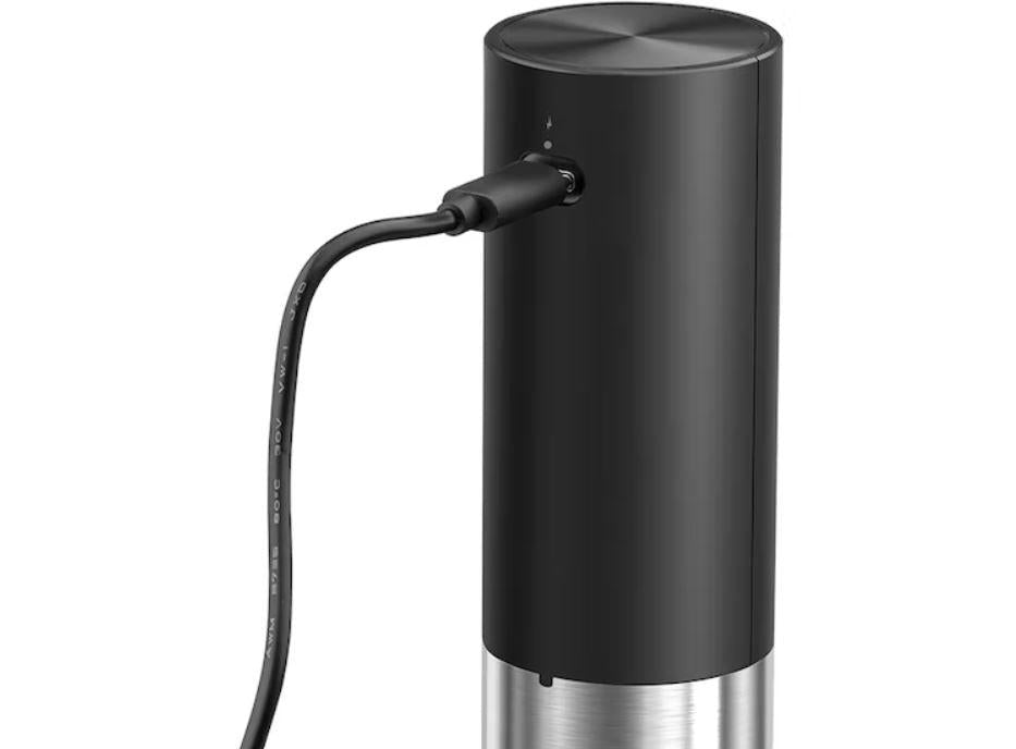 Tirbușon Electric Modern pentru Deschiderea Sticlelor de Vin cu Baterii