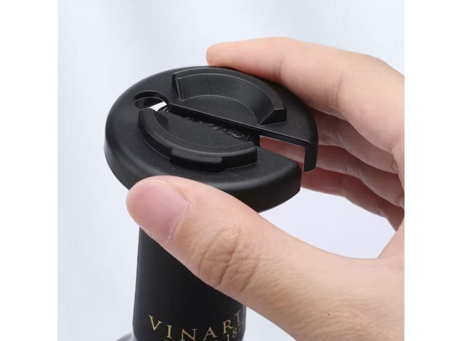 Tirbușon Electric Modern pentru Deschiderea Sticlelor de Vin cu Baterii