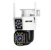 Set 2 Camera Dubla Jortan Wifi Rezolutie 6 Mp Full HD 4K Detectie Umana Sistem de Alarma Recunoastere Faciala