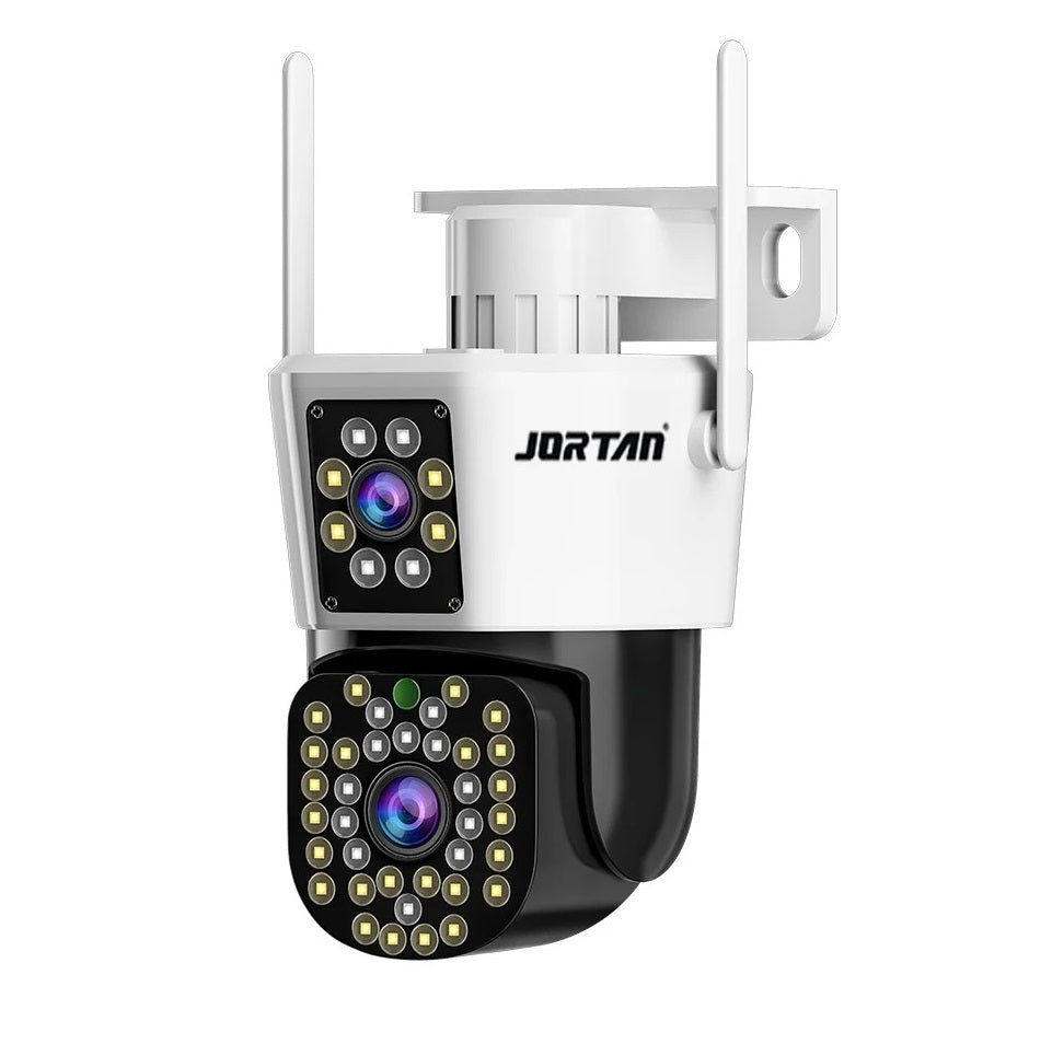 Camera Duala Jortan Wifi Rezolutie 6 Mp Full HD 4K Detectie Umana Sistem de Alarma Recunoastere Faciala