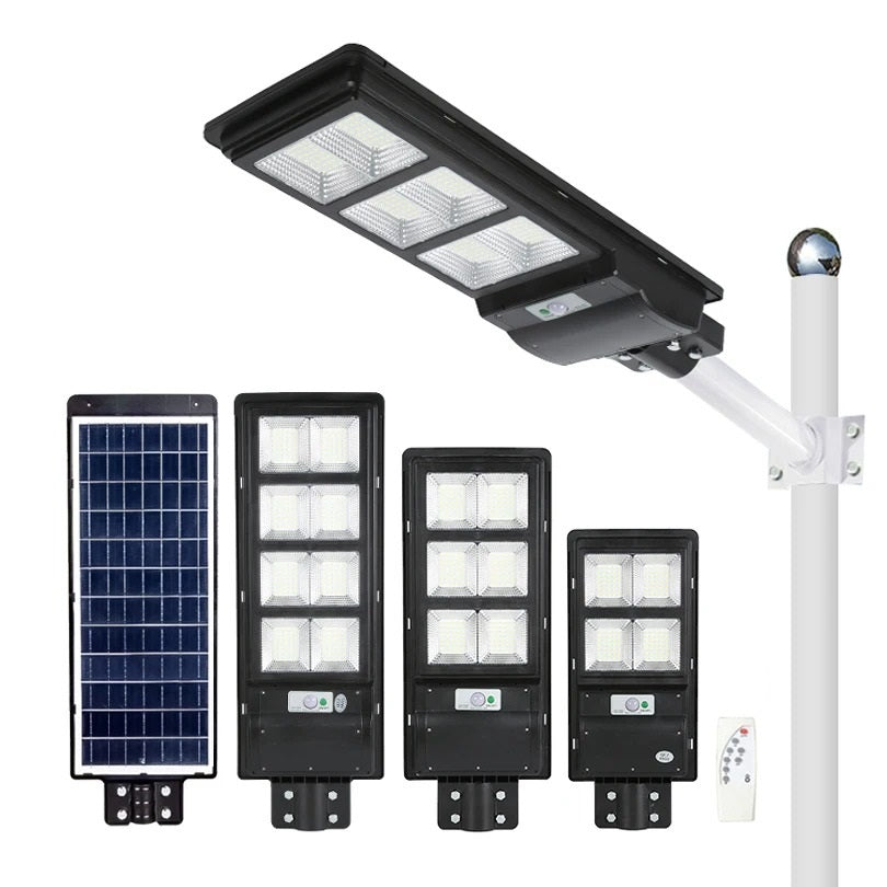 Lampa Solara Stradala 400W/200W Jortan Autonomie 15 ore + Picior si Telecomanda