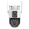 Camera Duala Jortan Wifi Rezolutie 6 Mp Full HD 4K Detectie Umana Sistem de Alarma Recunoastere Faciala