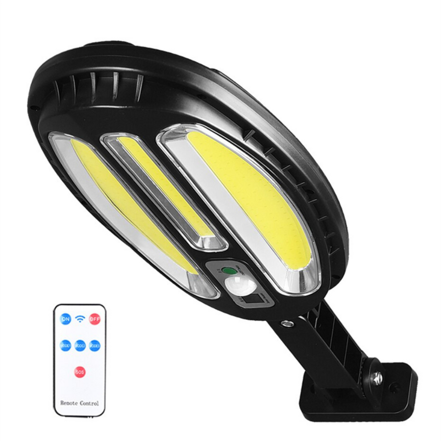 Lampa Solara, 30W, 106 LED COB, 3 moduri de functionare Telecomanda Inclusa