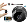 Camera de Dimensiuni Mici Wifi Full HD 1080p Suport Card 128gb, Vizualizare Live pe Telefon